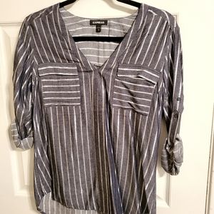 Express Collarless Portofino Shirt